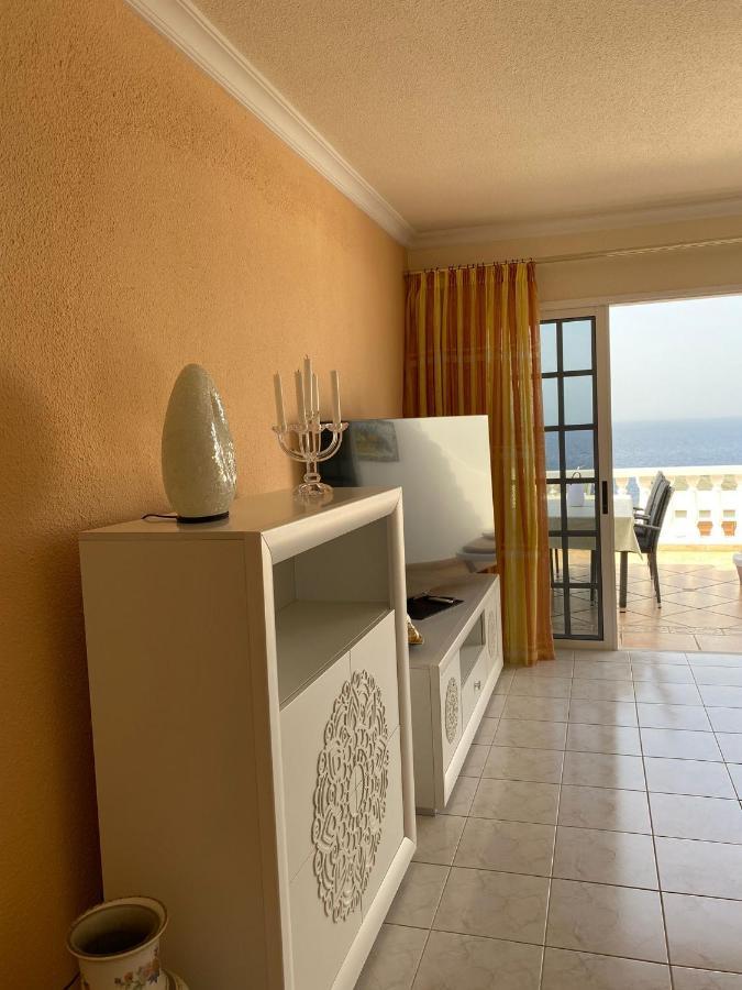 אקנטילדו דה לוס גיגנטס Ocean Pearl, Luxurioeses Haus, Meerblick, Grosse Sonnenterrasse, Teneriffa Sued, Los Gigantes, 600M Zum Strand, 200M Zum Ort, Ruhig מראה חיצוני תמונה