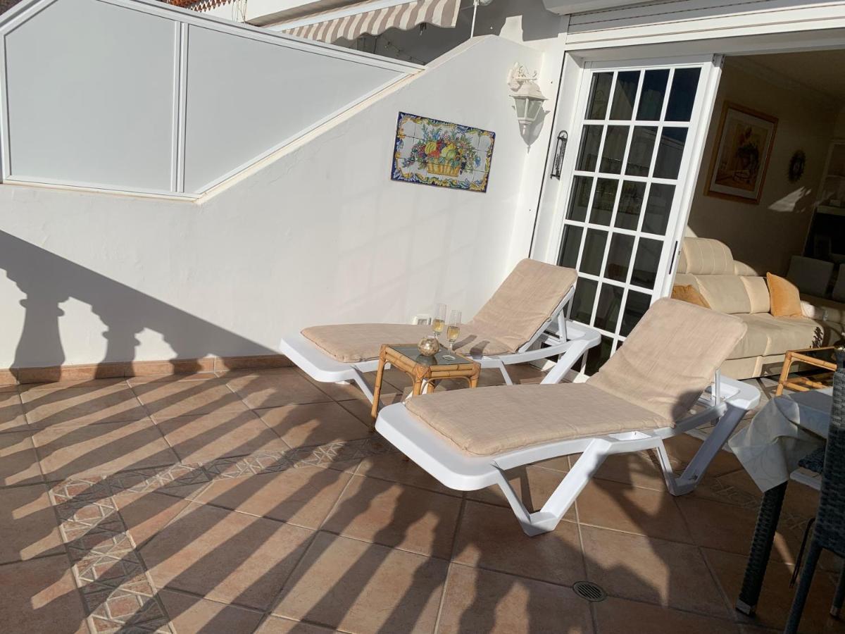 אקנטילדו דה לוס גיגנטס Ocean Pearl, Luxurioeses Haus, Meerblick, Grosse Sonnenterrasse, Teneriffa Sued, Los Gigantes, 600M Zum Strand, 200M Zum Ort, Ruhig מראה חיצוני תמונה